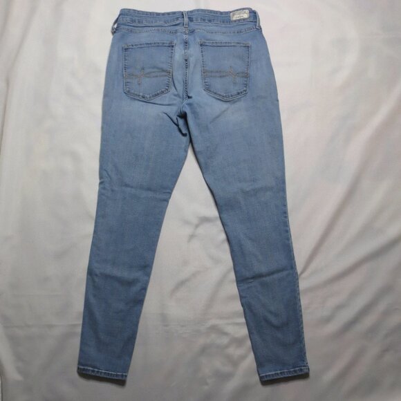 LEVI’S DENIZEN womens JEANS blue DENIM modern SKINNY SIZE 12M 31X29 - Picture 13 of 13